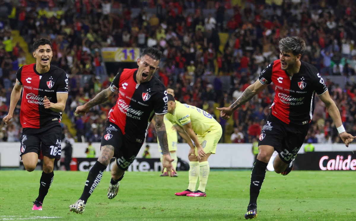 Resumen del partido Atlas vs América (2-2). GOLES