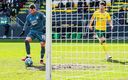 Giménez marcó este domingo su sexto gol en Eredisivie. (Feyenoord)