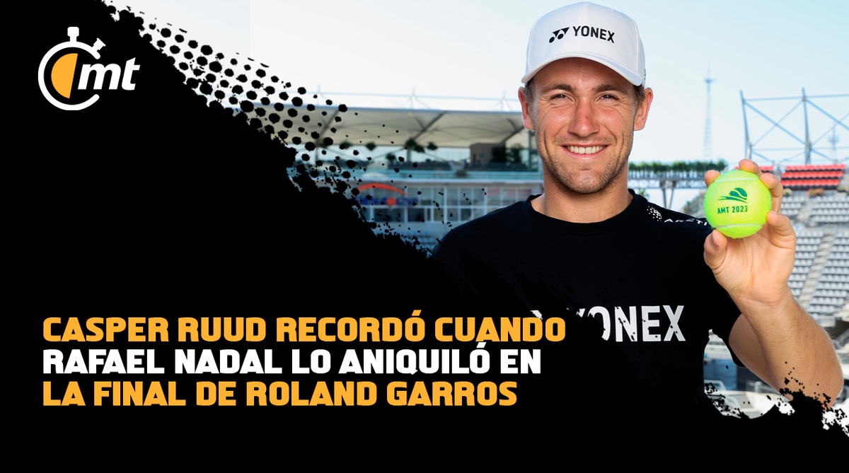 “Me pateó el traseroRafa” CASPER RUUD desde Acapulco