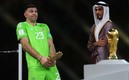 Dibu Martínez y el gesto obsceno que hizo en la Final de Qatar 2022 (Reuters)