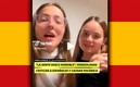 Las dos jóvenes de Venezuela borraron el video por las críticas en TikTok. (TikTok)