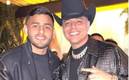 El Gru pudo convivir con el vocalista de Grupo Firme. Foto: (Especial)