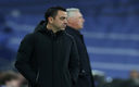 Xavi en el duelo de Copa del Rey contra el Real Madrid. (Reuters)