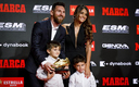 La familia Messi brilló en la Gala de la Bota de Oro (Twitter @FCBarcelona_es)