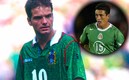 Luis García y David Oteo fueron compañeros en el Tri en los años 90. (Mexsport)