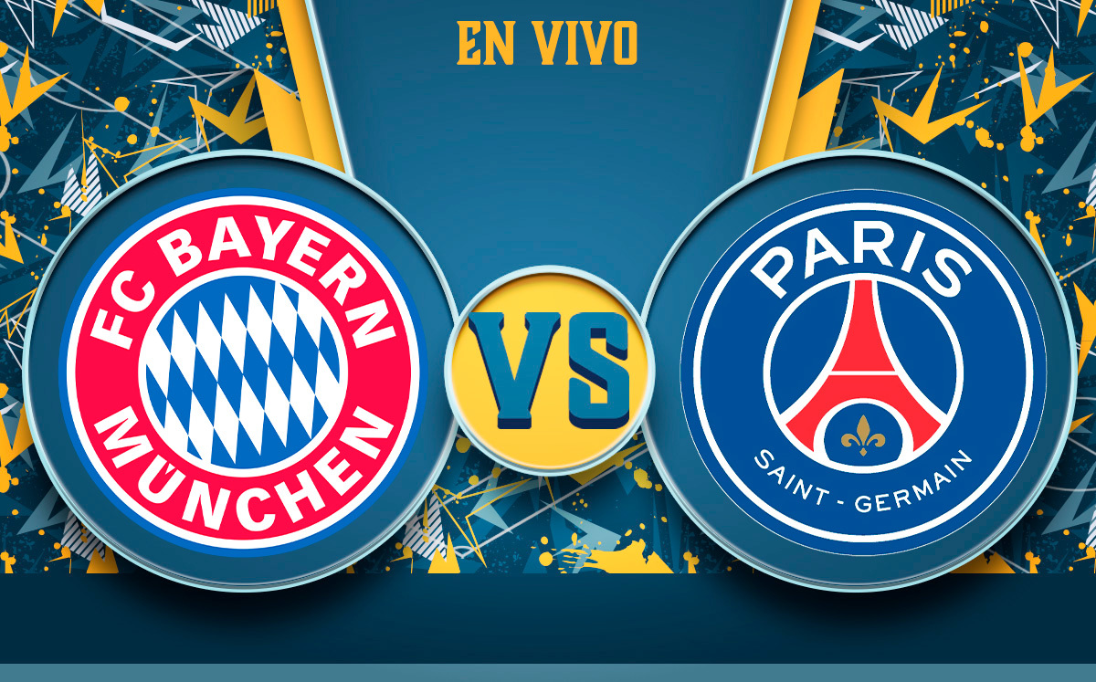 Bayern vs PSG EN VIVO. VER Transmisión GRATIS Champions HOY
