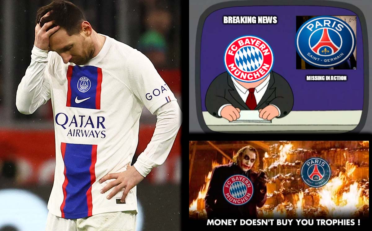 Los Mejores Memes De Messi Y PSG Eliminados De Champions Mediotiempo