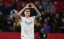 Erik Lamela selló el triunfo para el Sevilla (AFP)
