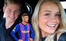 Frenkie de Jong y su novia están comprometidos. (IG @FrenkieDeJong y Footy Renders)