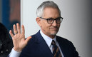 Gary Lineker acudiendo al juego entre Leicester City y Chelsea (Reuters).