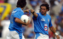 Kikín Fonseca y Chelito Delgado, dupla de miedo en Cruz Azul (MEXSPORT)