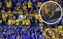 Un aficionado de Tigres agredió a otra persona en el Volcán (Imago7 | Twitter)
