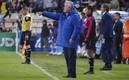 El Rey Midas da indicaciones a sus jugadores en el Estadio Hidalgo. Foto: (Imago7)
