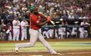 Randy Arozarena durante el juego entre México y Estados Unidos (AFP)