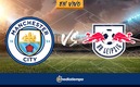 El City recibe al RB Leipzig.
