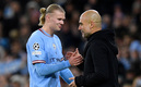 Guardiola reconoció a Haaland. (Foto: EFE)