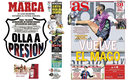 Las principales portadas de los medios de España.