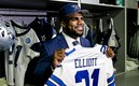 Ezekiel Elliott no va más con el equipo de la estrella solitaria | @dallascowboys