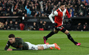 Giménez llegó a 14 goles con Feyenoord. (Foto: EFE)