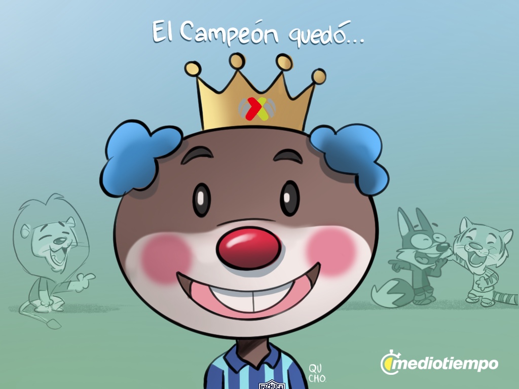 ¡Quedó payaso!