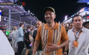 Will Smith estuvo en la carrera de la F1 este domingo. (Foto: captura de pantalla)