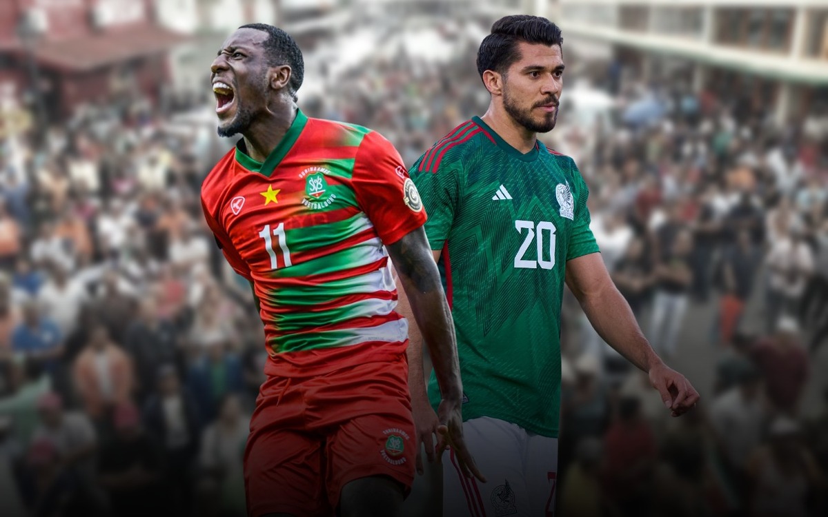 El conjunto mexicano estuvo a nada de no jugar en Surinam. (Especial)