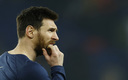 Messi en un duelo de Champions League. (Reuters)