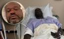 El Shaq se notaba con dolor en la foto que subió a Twitter. Foto: (Especial)