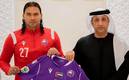 Gullit Peña juega en el futbol de los Emirato Árabes Unidos (Instagram @gullitpena_27)