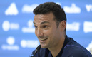 Lionel Scaloni en conferencia de prensa. (FOTO: AFP)