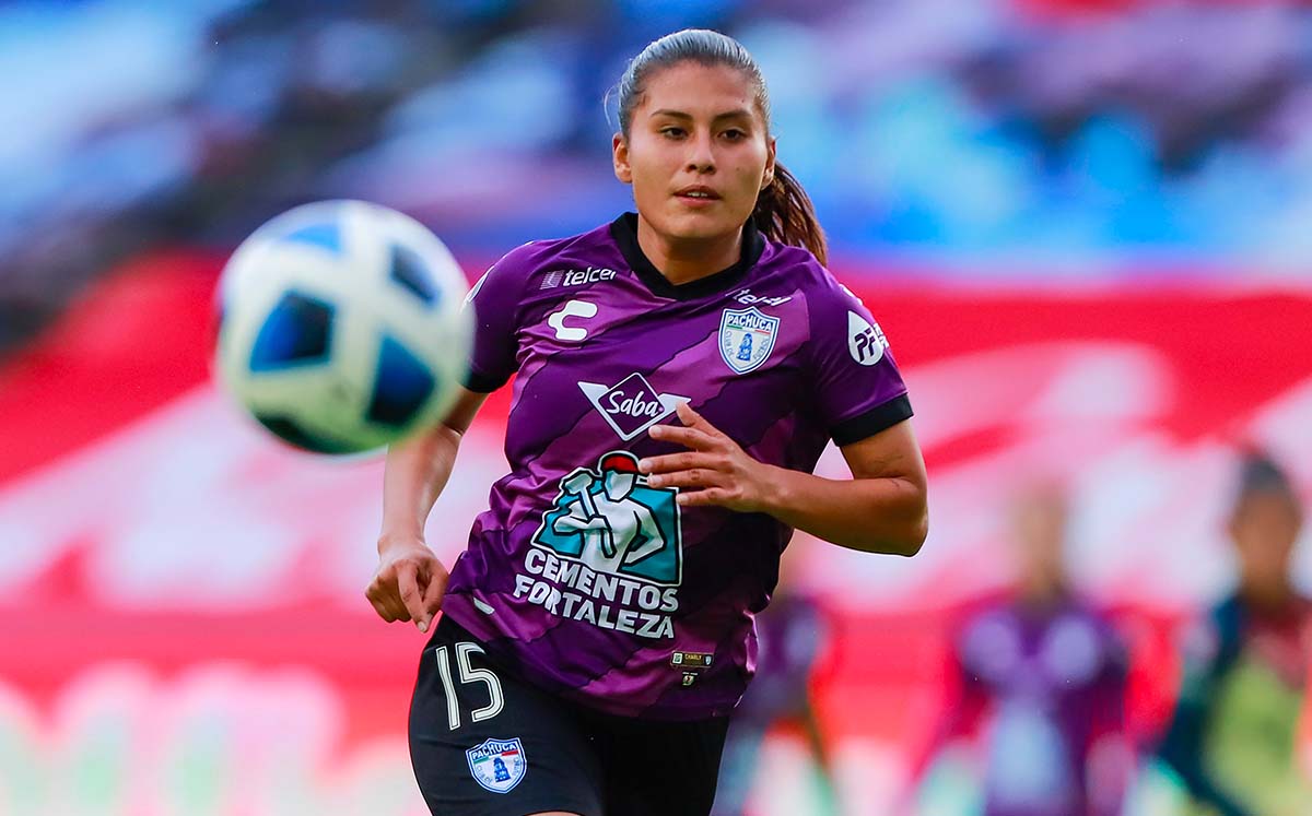 Selene Cortés, jugadora de Pachuca Femenil (Mexsport)