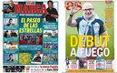 Portadas de los principales diarios deportivos de Europa.
