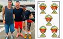 La Pulga estrenó sus nuevos tatuajes en la pierna izquierda. Foto: (Especial)
