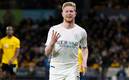 Kevin de Bruyne se lució con un póker en el juego ante Wolves (Reuters)