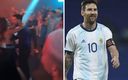 Messi se lució en la fiesta de Argentina. (Captura)