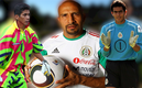 Jorge Campos, el Conejo Pérez y Oswaldo Sánchez, hicieron una gran labor en el Tri. FOTOS: Mexsport.