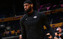 LeBron James apunta a mantener a los Lakers en zona de Playoffs (AFP).