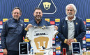 Turco Mohamed durante su presentación oficial con los Pumas de la UNAM (IMAGO7).