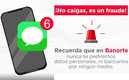 Banorte lanzó alerta a través de sus redes sociales.