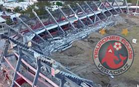 Se espera que para finales de año el estadio esté renovado. Foto: (Especial)