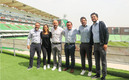 Mikel Arriola en su visita al TSM. (FOTO: Liga MX)