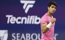 Carlos Alcaraz jugará las Semifinales del Masters 1000 de Miami (AFP)