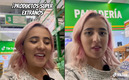 La joven colombiana visitó la tienda en la CDMX. (FOTO: Captura)