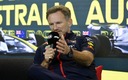 Horner en una conferencia de prensa del GP de Australia 2023. (Reuters)