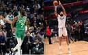 Jaylen Brown y Brandon Ingram fueron elegidos como los jugadores de la semana en la NBA (AFP)
