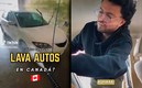 El mexicano del video viral en TikTok contó la paga mensual lavando coches. (TikTok)