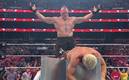 Brock Lesnar acribilló a Cody Rhodes (Captura)