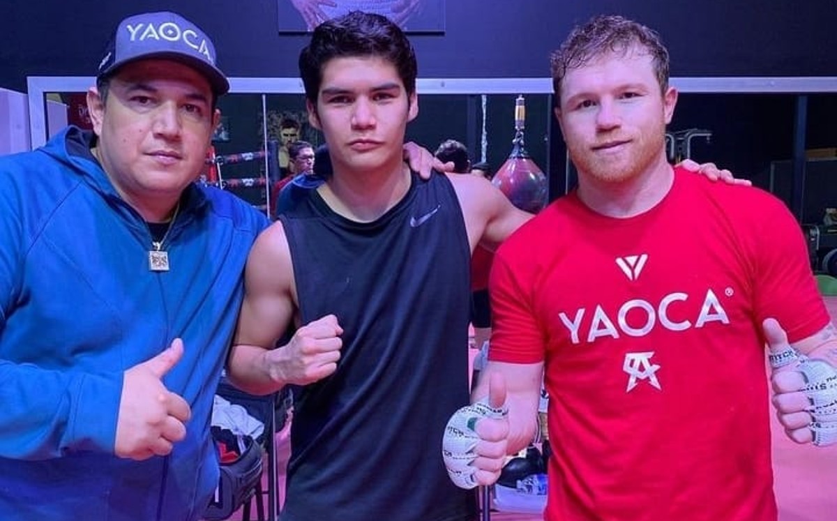 General Cuéllar trabaja con El Canelo Mediotiempo