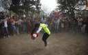 La joven bailando en Pa'l Norte. (FOTO: Jorge López)