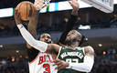 Milwaukee ganó con categoría a los Chicago Bulls. (Reuters)